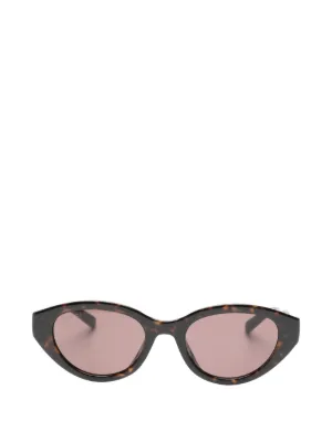 Gucci Eyewear インターロッキングG オーバルフレーム サングラス