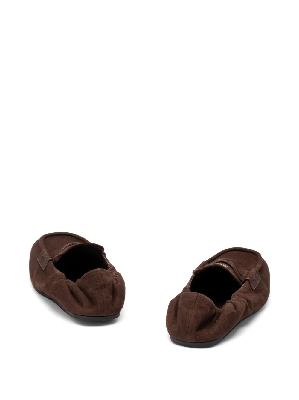 Miu logo-print loafers Bruin