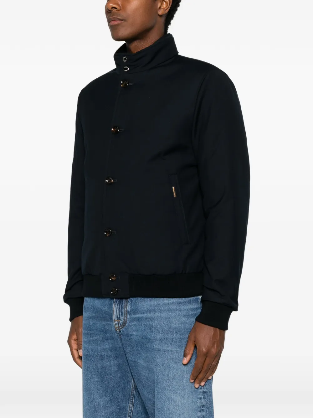 Moorer Janson bomberjack Blauw