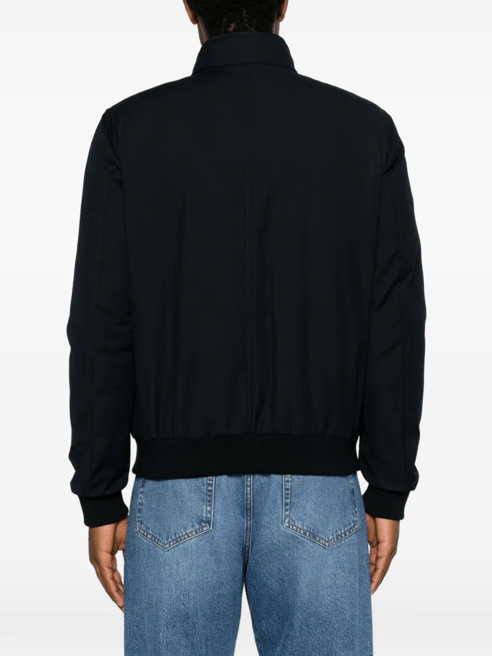 Moorer Janson bomberjack Blauw