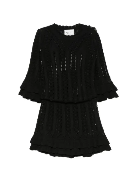 MARANT ÉTOILE vestido corto Nirina