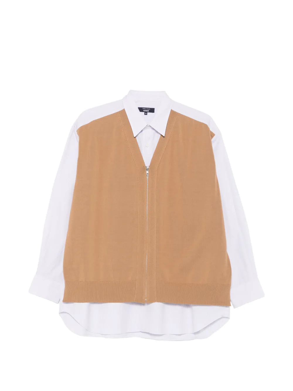 tricot COMME des GARÇONS ニットベスト　ポンチョ　羽織り 楽天ポイント還元】Comme des Garçons Homme レイヤード ニットベスト