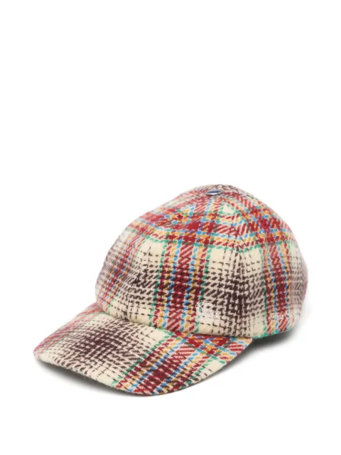 GOD'S TRUE CASHMERE Balance tartan cap