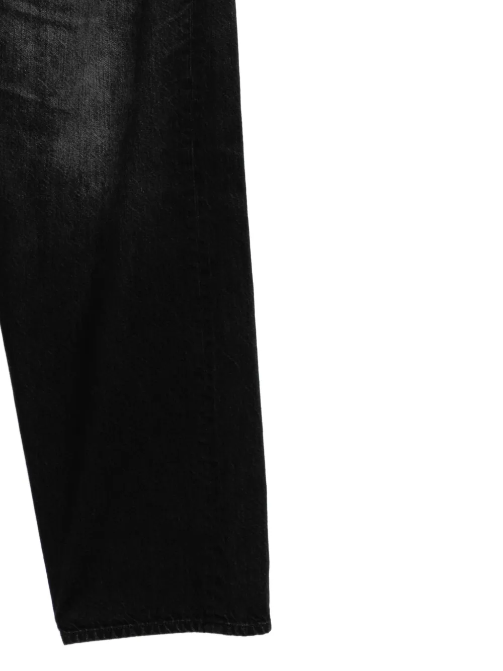 Yohji Yamamoto Wildside x Minedenim denim broek Zwart