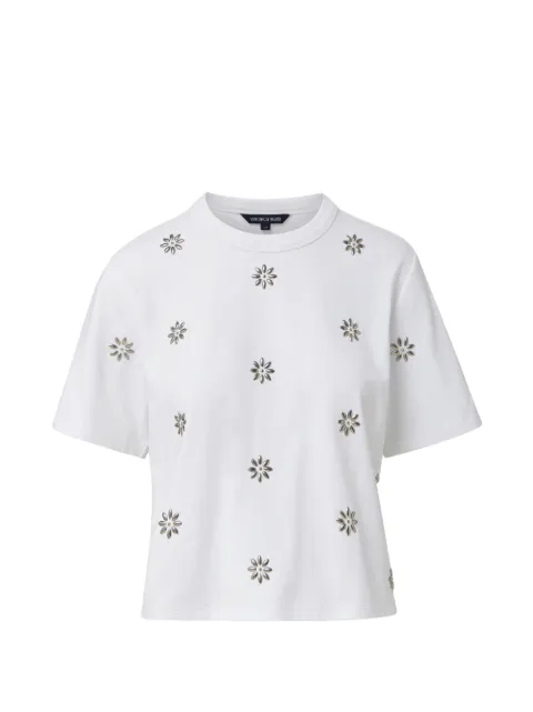 Veronica Beard Sebastian-T-shirt med udsmykning