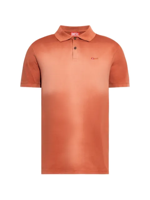 Diesel T-REJUST-R3 logo-embroidered polo shirt