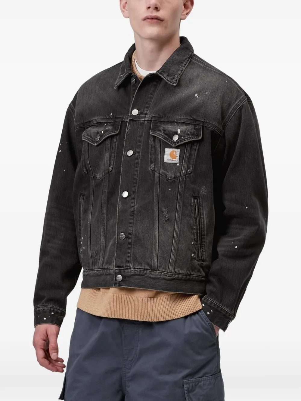 Carhartt WIP Helston jacket Zwart