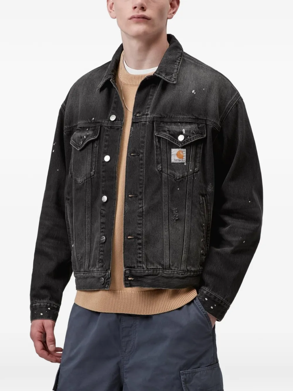Carhartt WIP Helston jacket Zwart