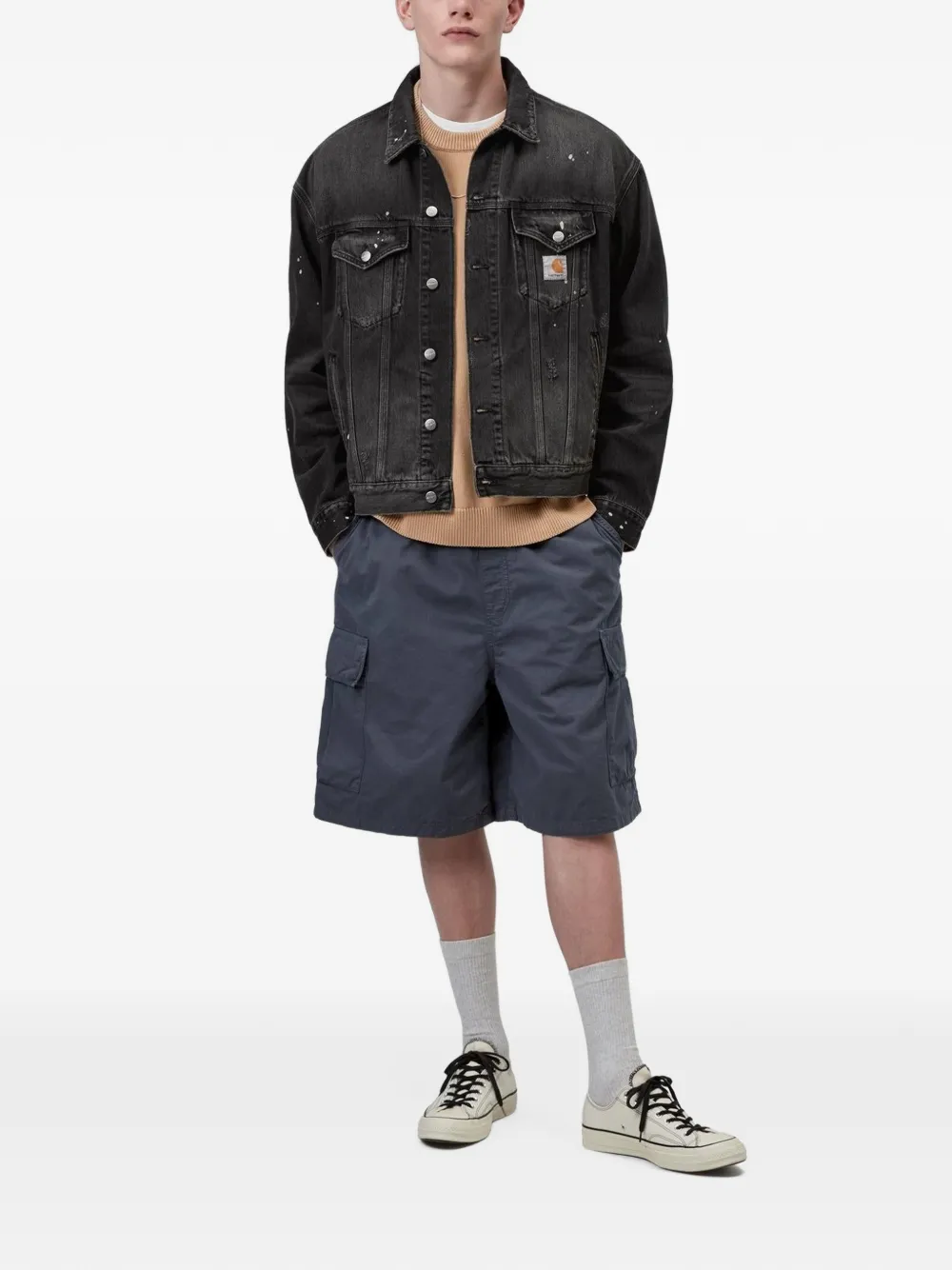 Carhartt WIP Helston jacket Zwart