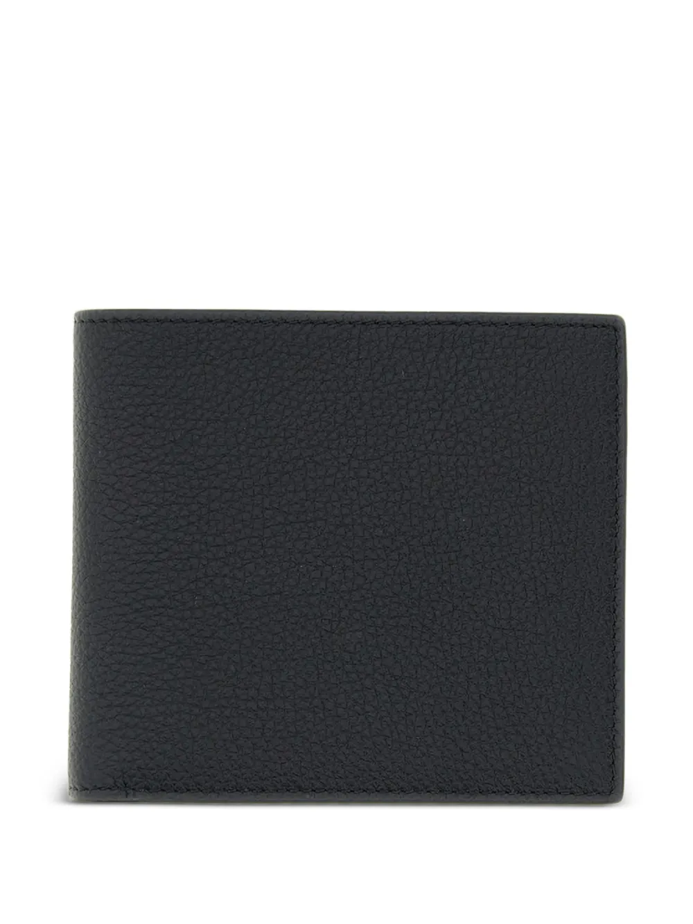 Thom Browne pebble-grain bifold wallet - Nero