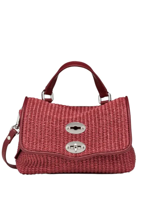 Zanellato mini Postina Baby wicker shoulder bag