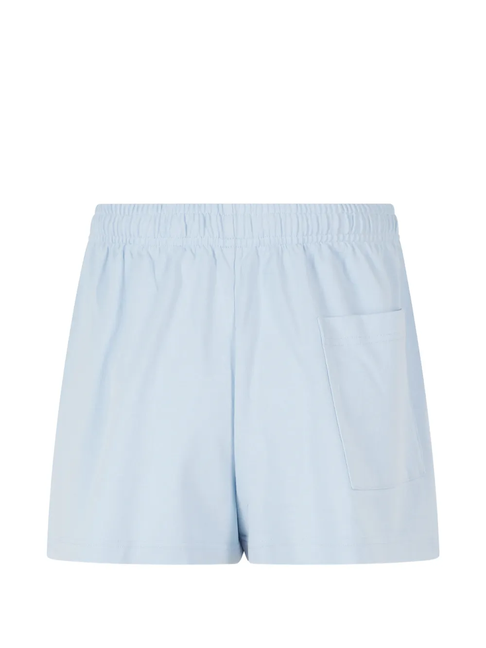 Sporty & Rich Shorts met logopatch Blauw