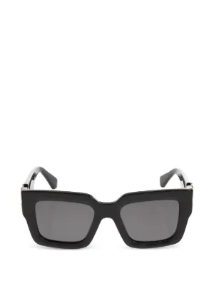 Off-White Eyewear Lecce サングラス | ブラック | FARFETCH JP