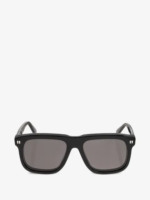 Off-White Eyewear lentes de sol con armazón cuadrada y logo estampado