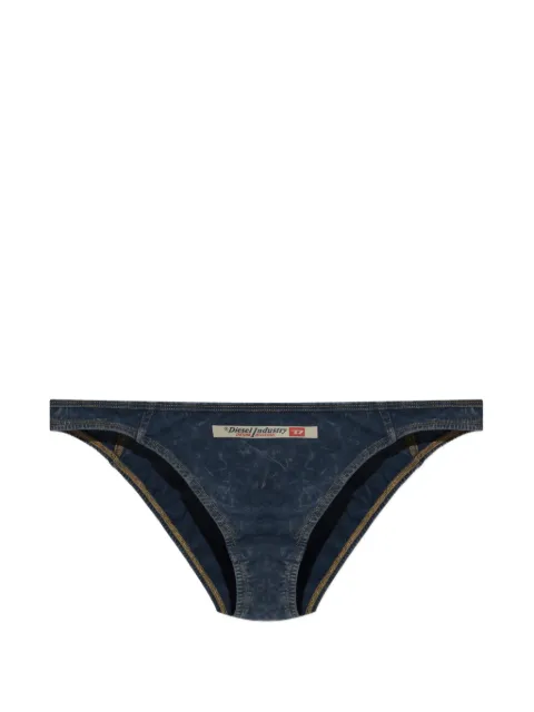 Diesel Brazilian denim-effect briefs