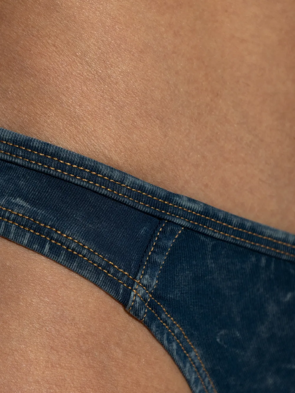  Diesel Bragas Brazilian Con Efecto Vaquero - Azul 