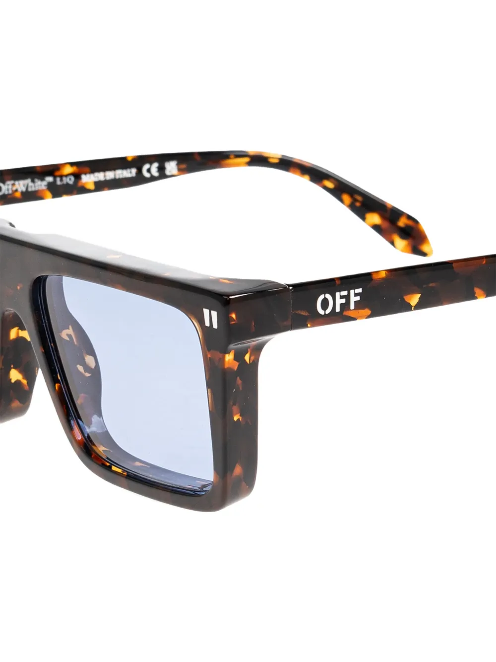 Off-White Eyewear Bridgeport zonnebril Bruin