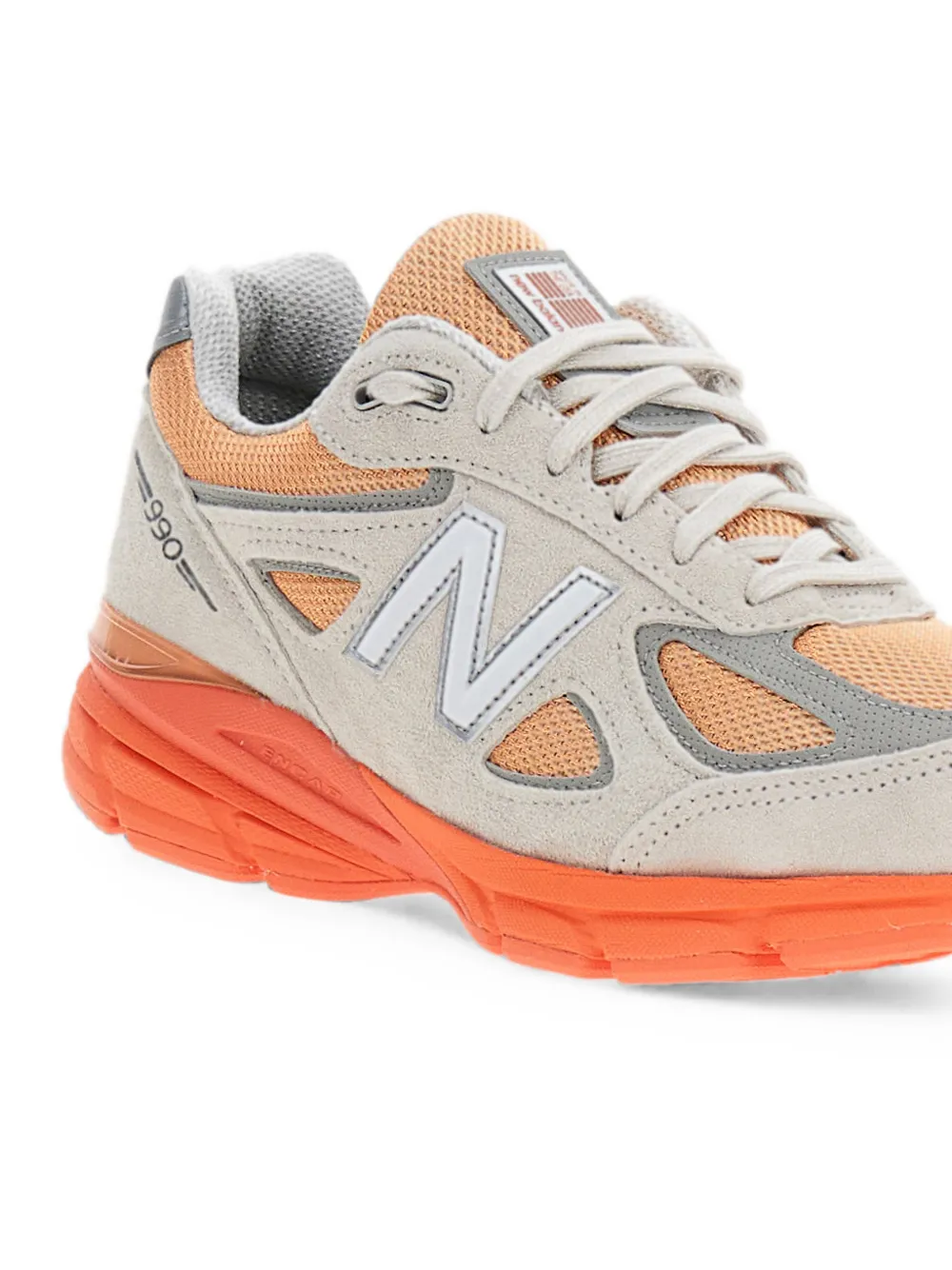 New Balance 990v4 mesh-panelled sneakers Beige