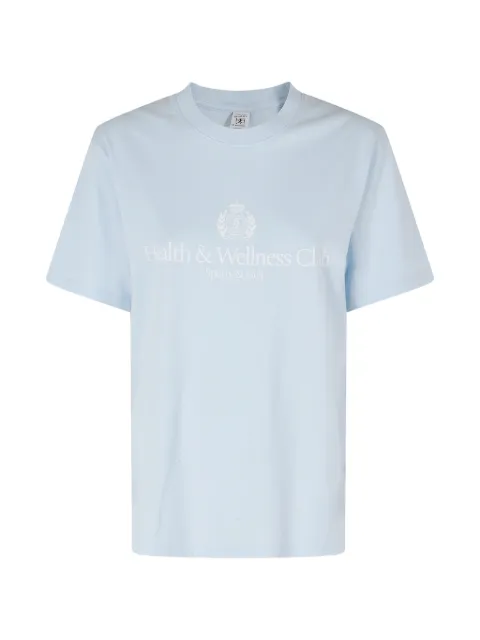 Sporty & Rich logo-print T-shirt