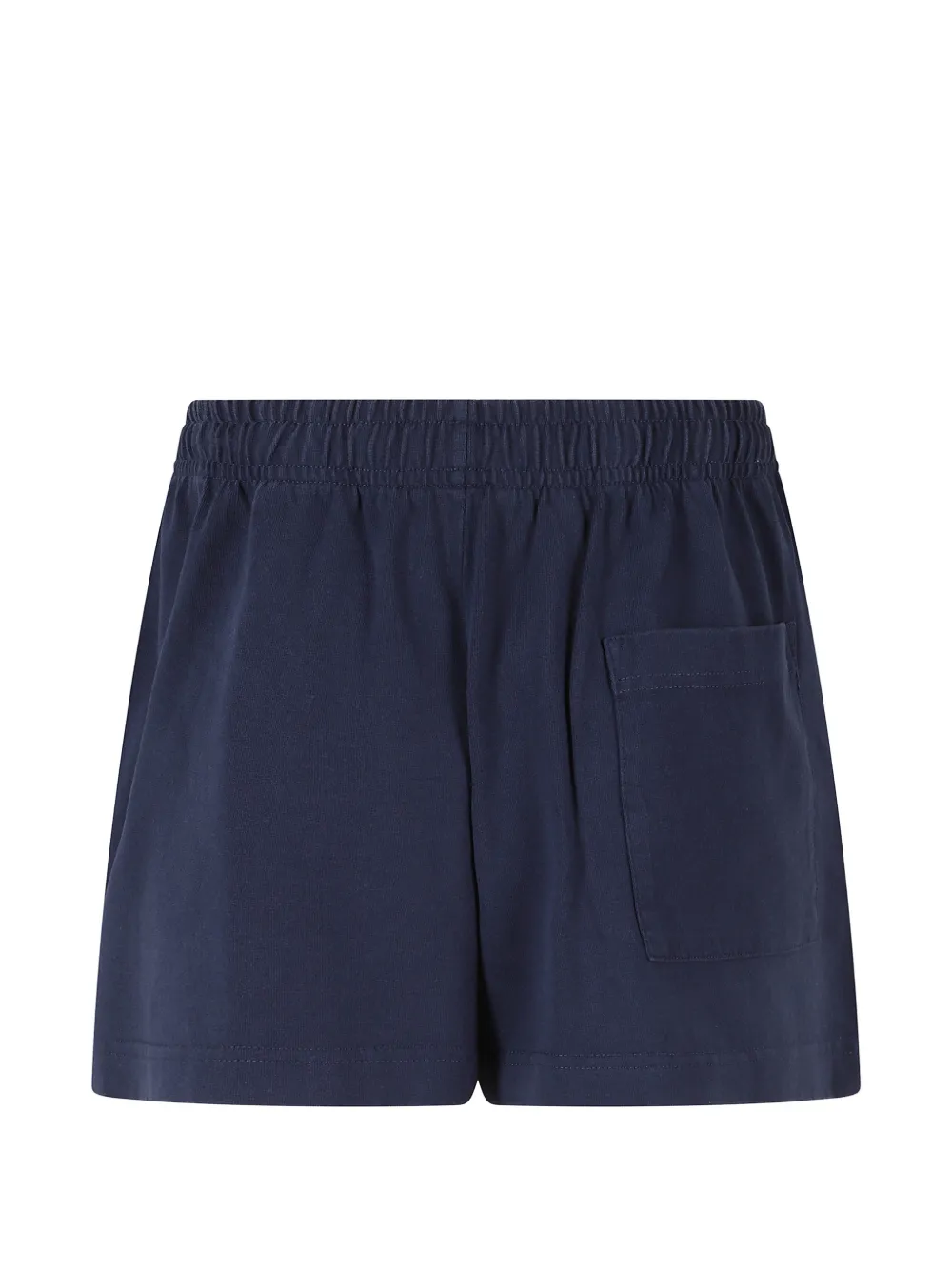 Sporty & Rich Shorts met logopatch Blauw