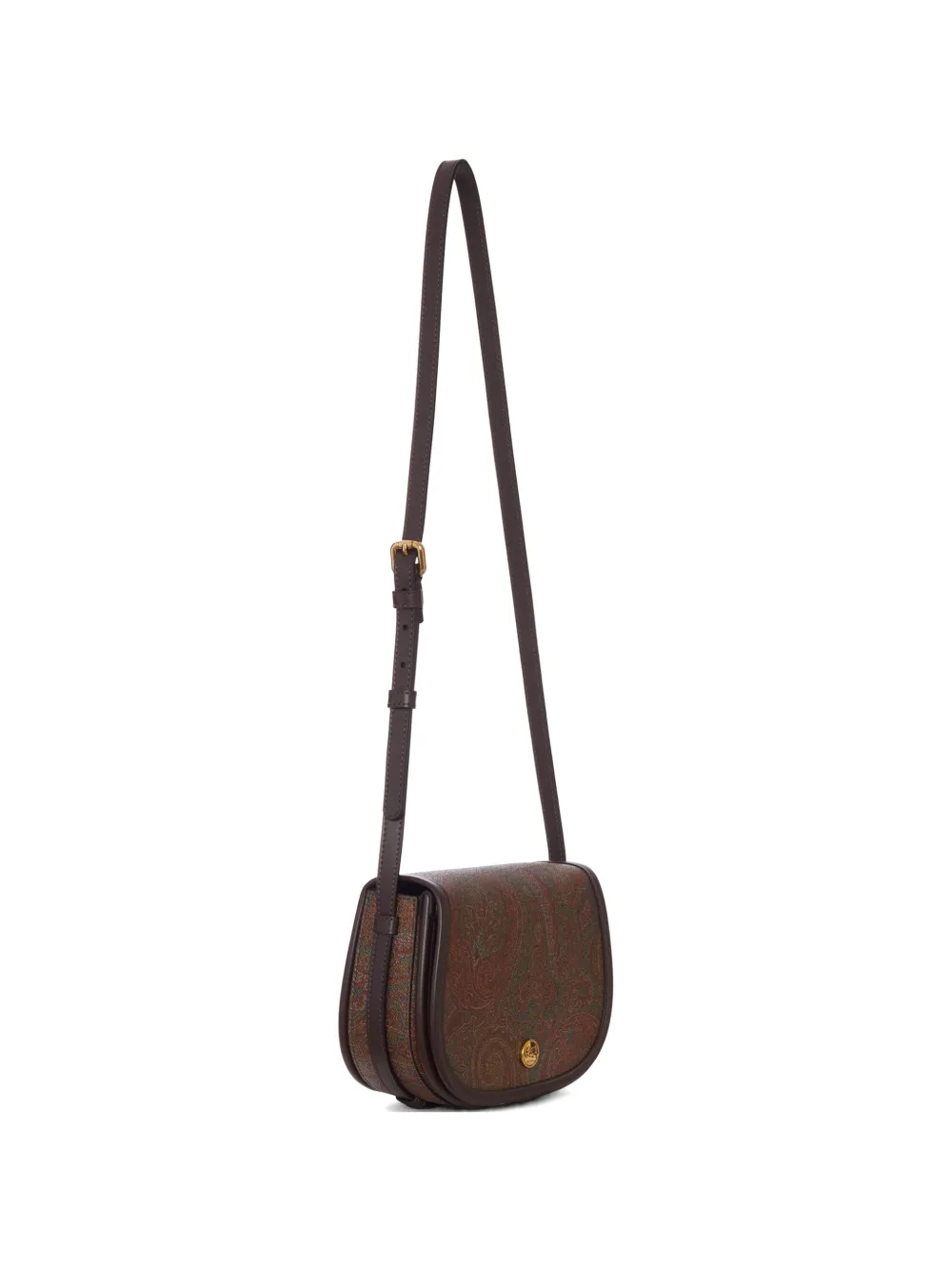 ETRO paisley-print shoulder bag - Brown