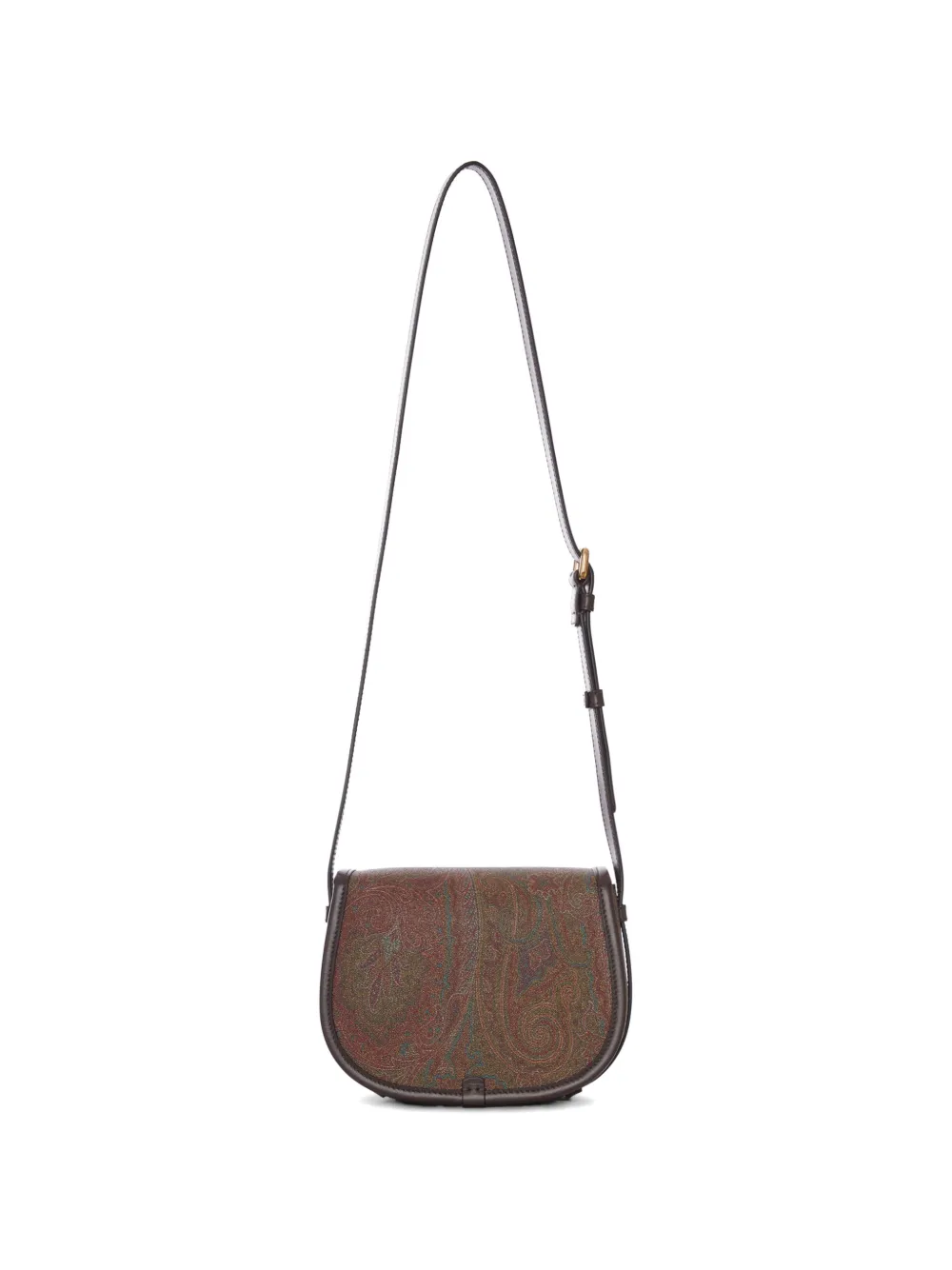 ETRO Schoudertas met paisley-print Bruin