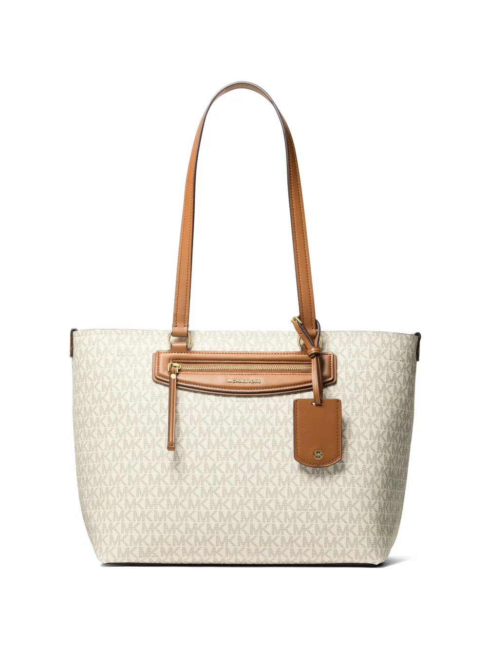 Michael Michael Kors medium Jet Set Travel logo-print tote bag - Neutrals