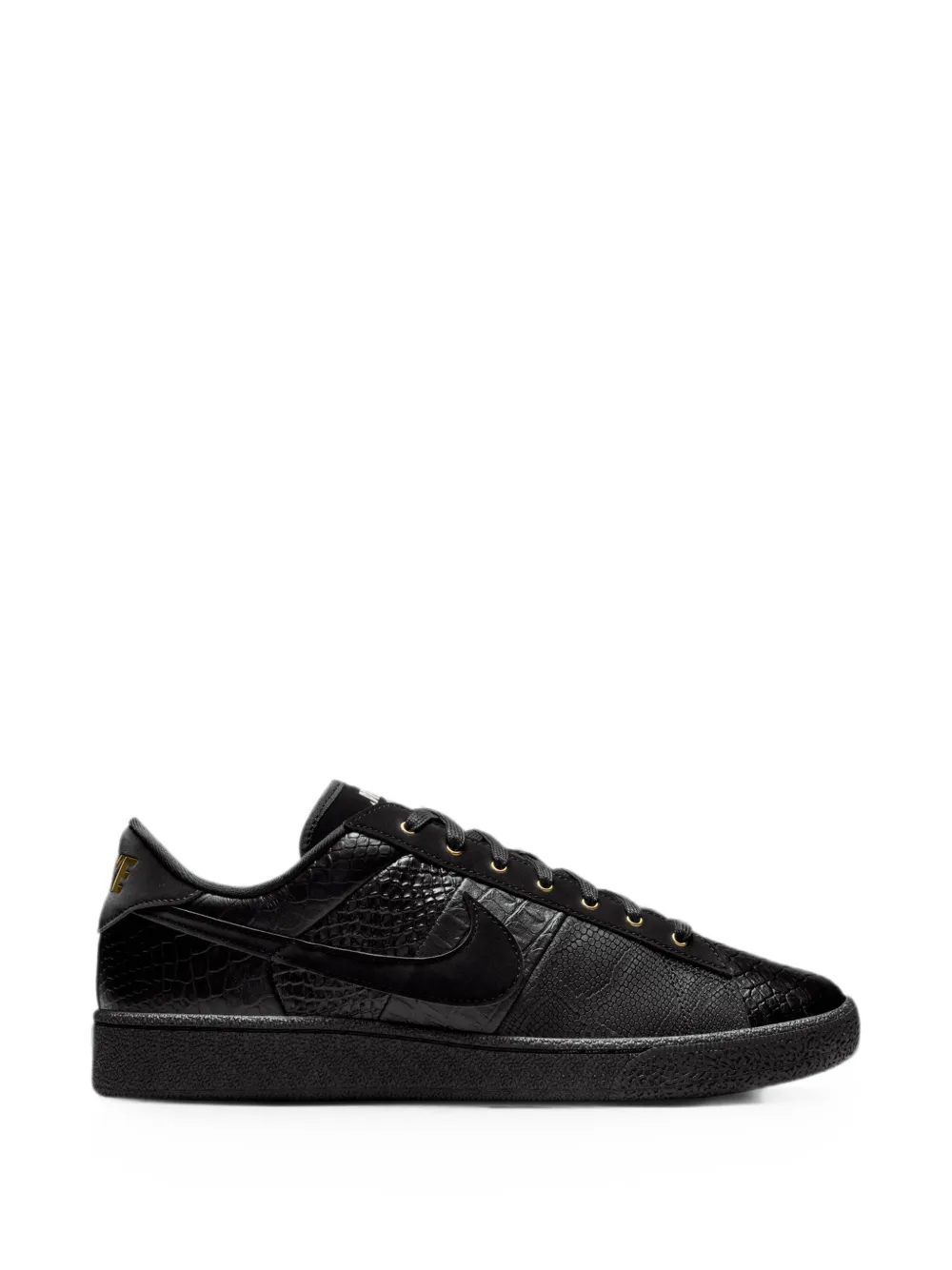 Nike Tennis Classic crocodile-effect sneakers - Schwarz