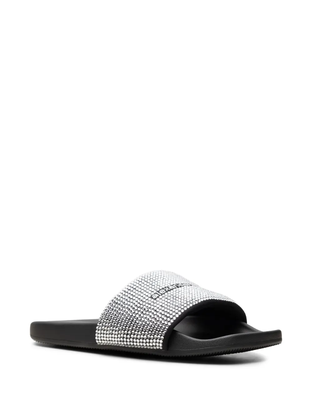 Alexander Wang crystal-embellished sandals Zilver