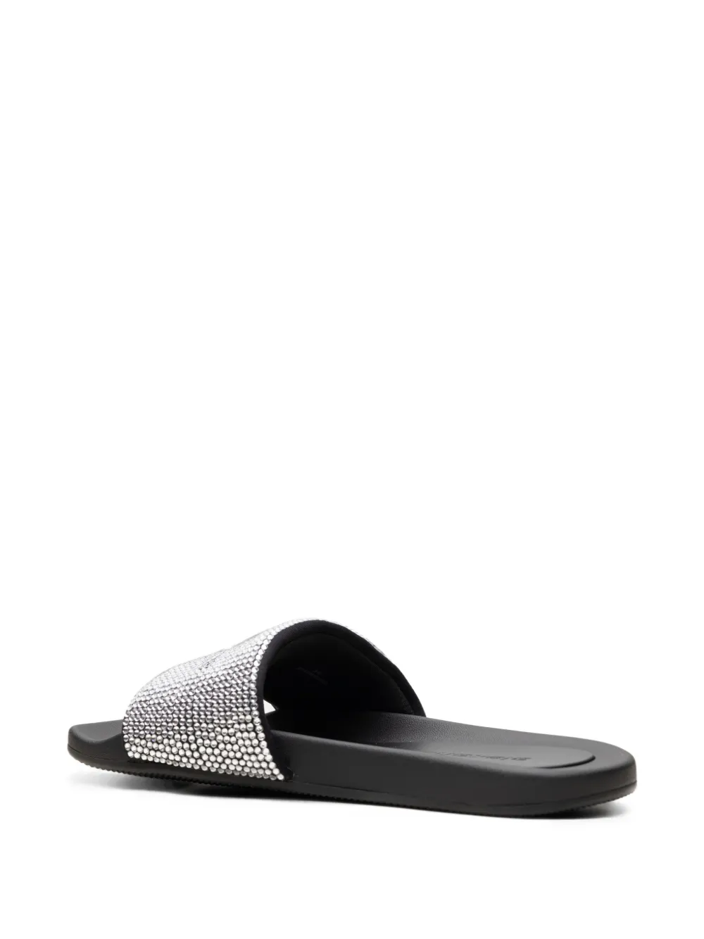 Alexander Wang crystal-embellished sandals Zilver