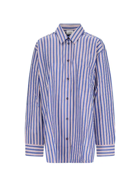 THE ANDAMANE Georgiana striped oversized shirt