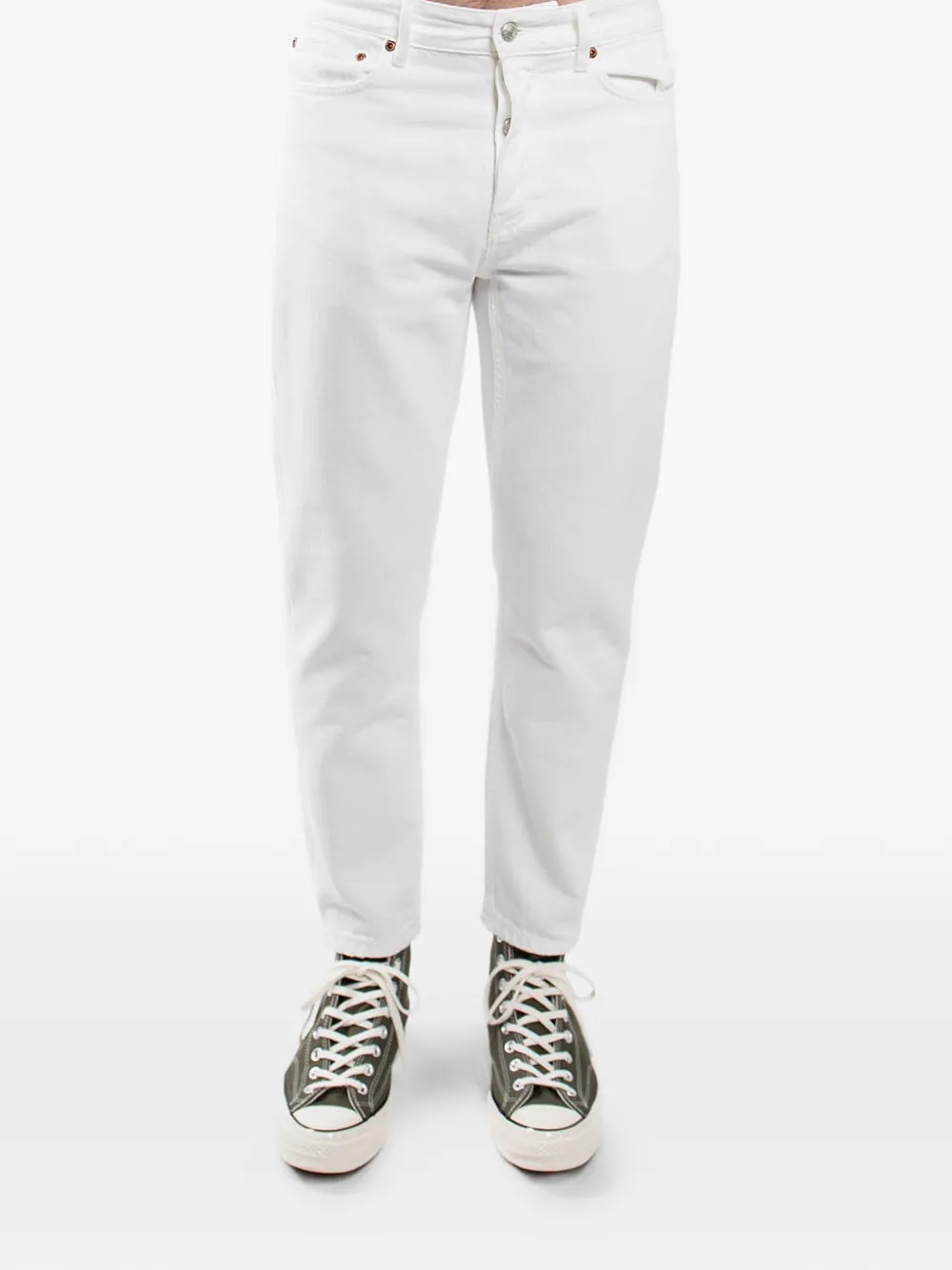 Won Hundred Ben tapered jeans - Verde