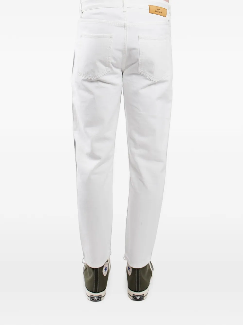 Won Hundred Ben jeans met toelopende pijpen Wit