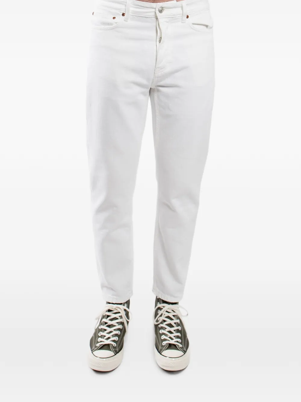 Won Hundred Ben tapered jeans - Verde