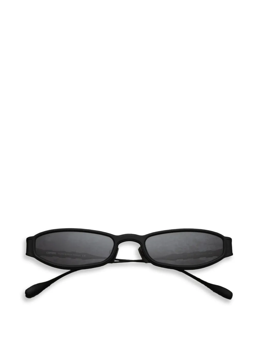 Capote oval-frame sunglasses - Nero