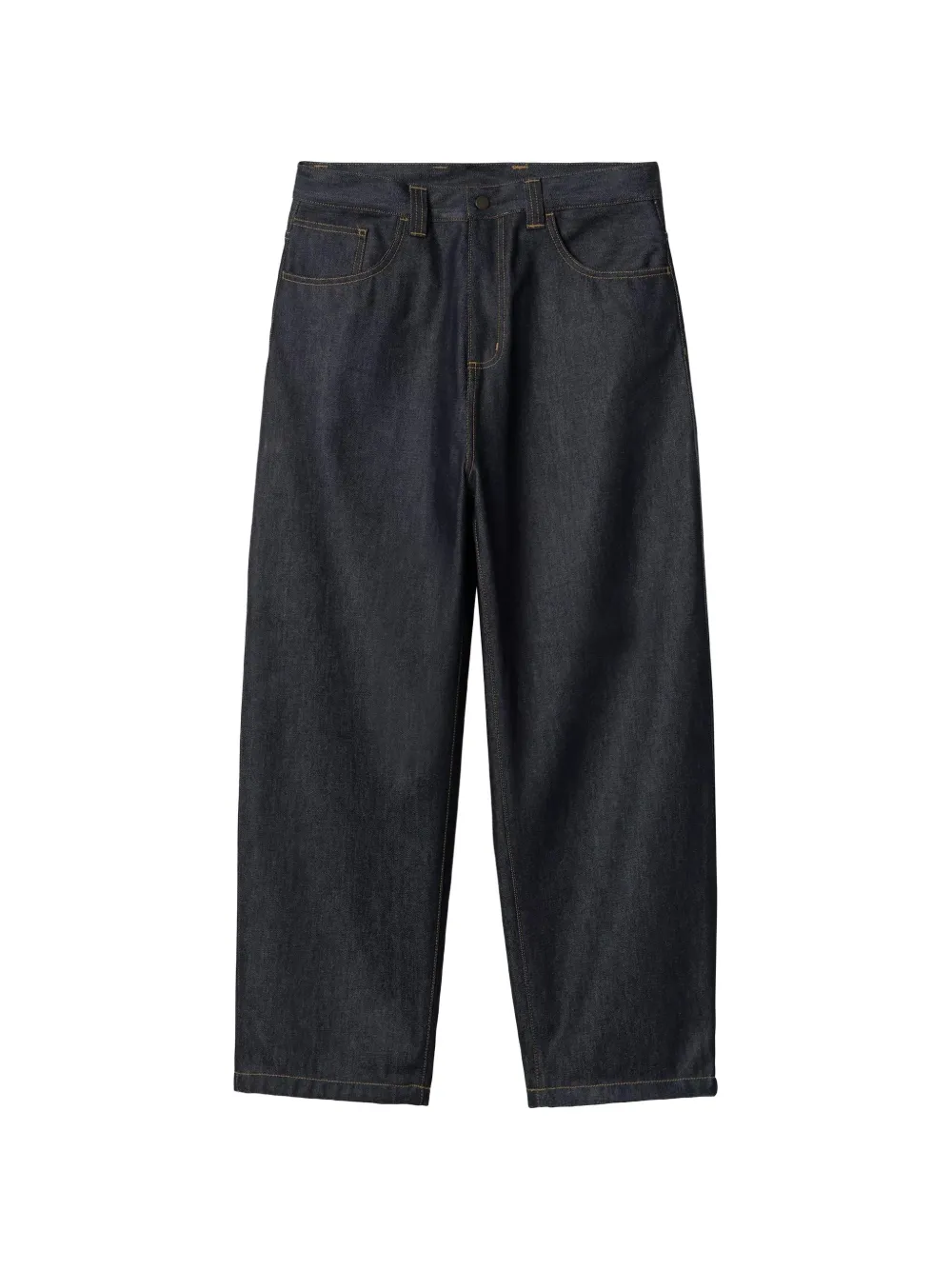 Carhartt WIP Brandon logo-patch jeans - Blu