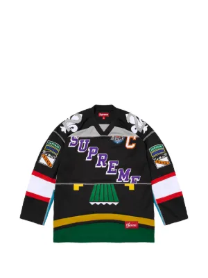 Supreme Misfits Panelled Hockey Jersey | Black | FARFETCH SG