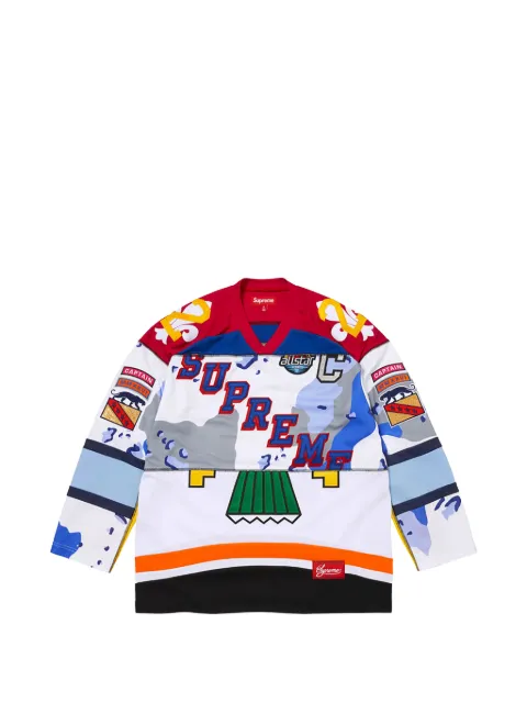 Supreme paneled hockey jersey