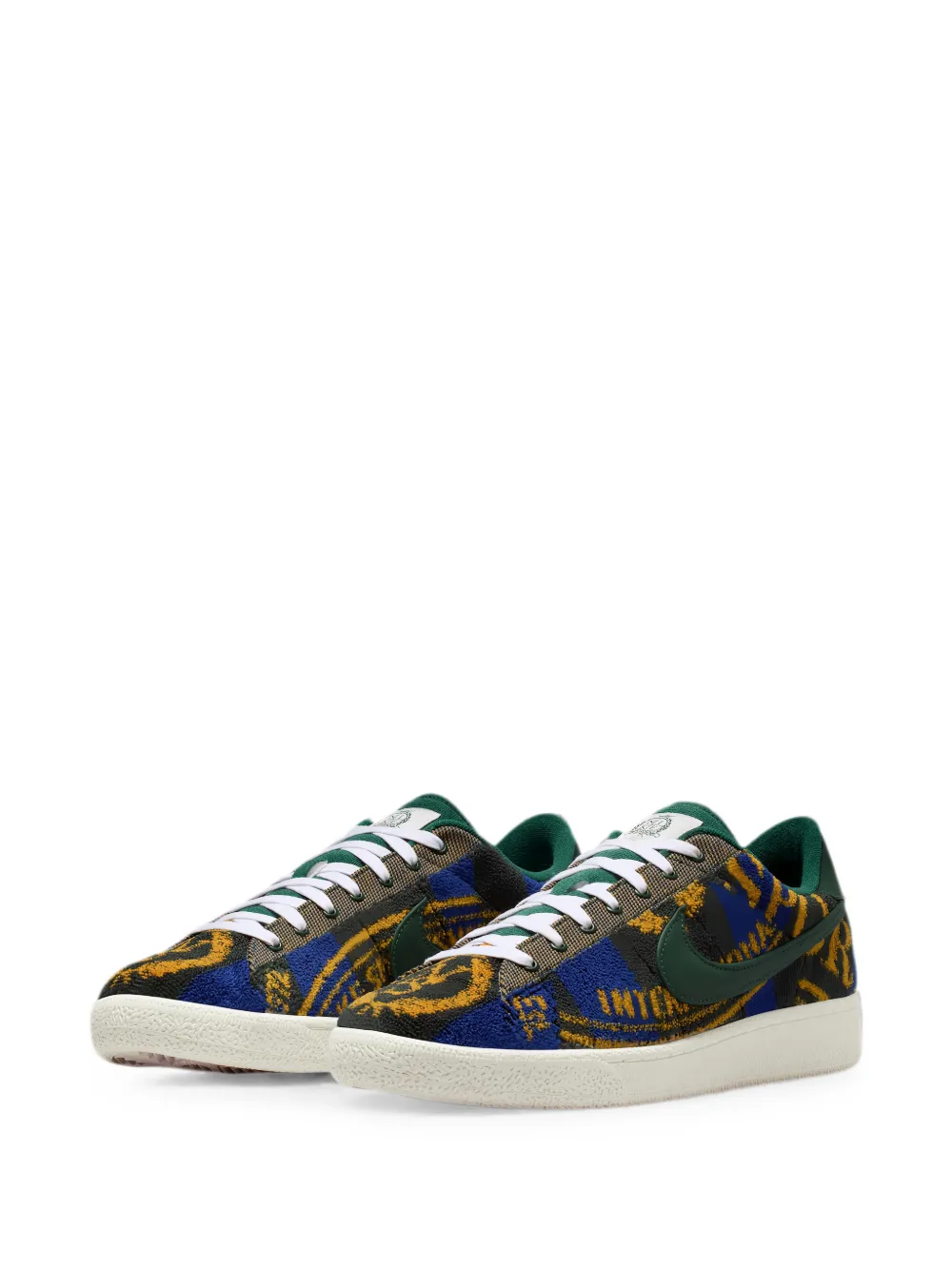 Nike Tennis Classic PRM sneakers met jacquard Blauw