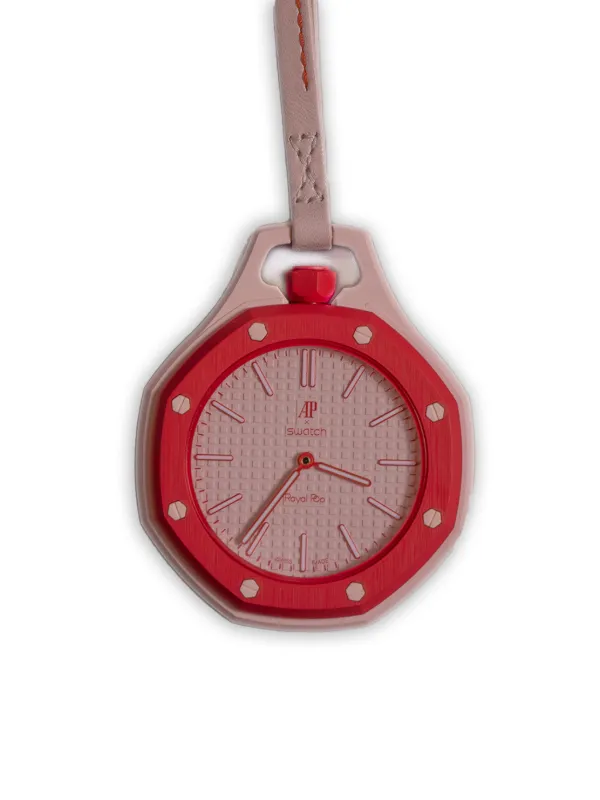Swatch x Audemars Piguet Otto Rosso Royal Pop 40mm Pocket Watch