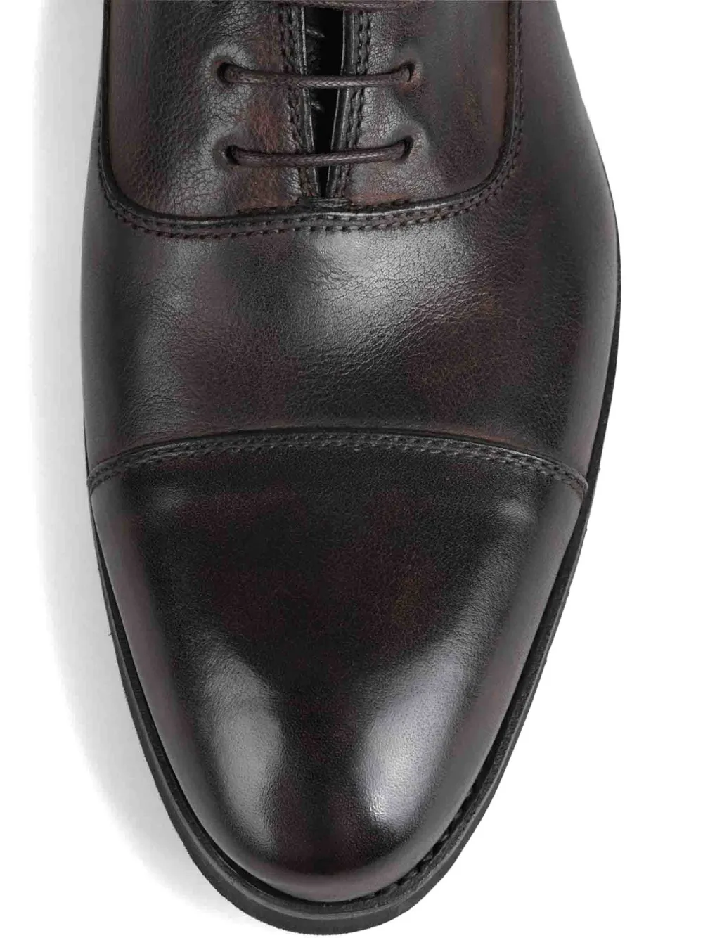 Bontoni Savoia cap-toe shoes Bruin