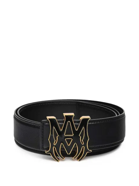 AMIRI MA Core logo-plaque leather belt