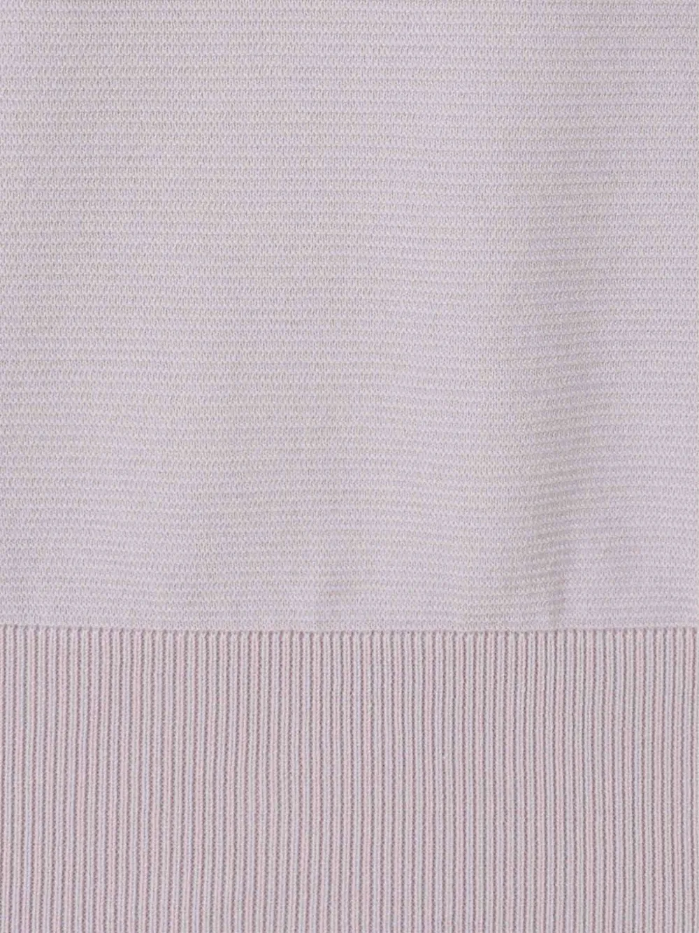 Canali Ribgebreid T-shirt Paars