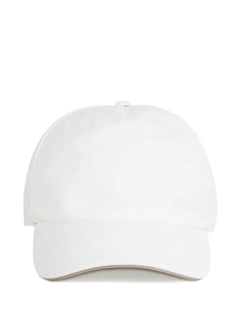 Canali embroidered-logo baseball cap - Bianco