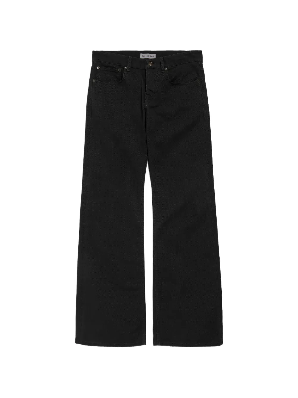 Balenciaga relaxed-fit wide-leg jeans - Nero