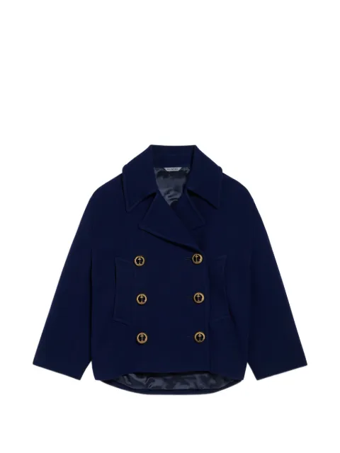 Balenciaga wool double-breasted peacoat