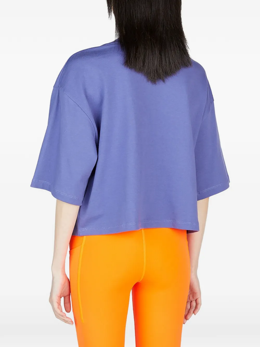 The North Face x Online Ceramics cropped T-shirt met print Paars