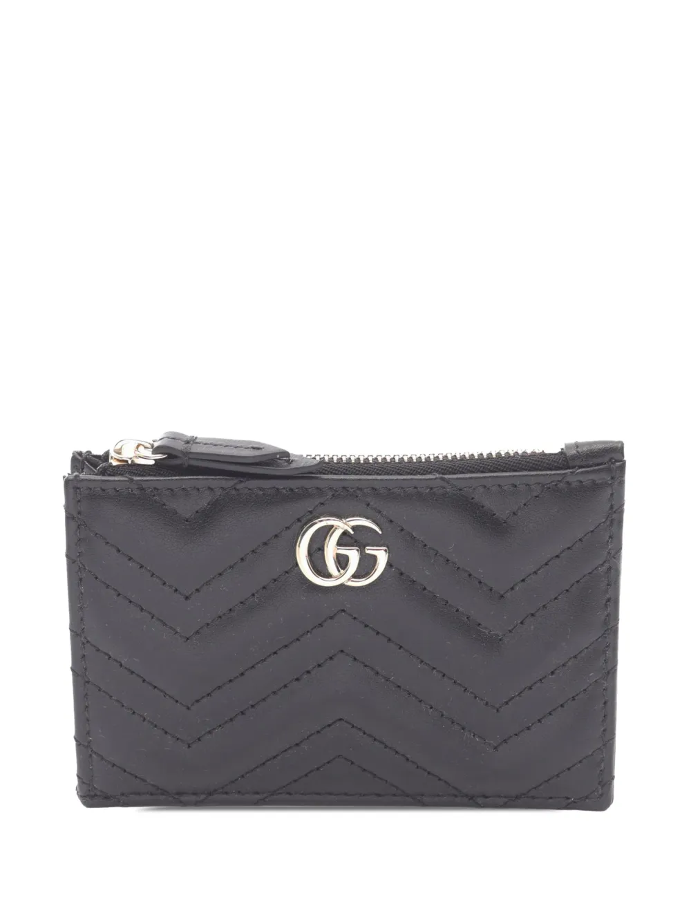 Gucci Pre-Owned 2016-2026 GG Marmont Pouch key holder - Schwarz