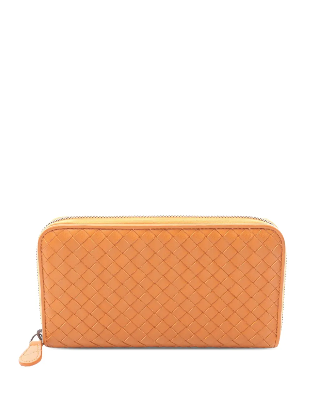 Bottega Veneta Pre-Owned Portafoglio Intrecciato 2012-2026 - Arancione