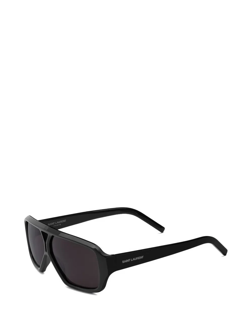  Saint Laurent Eyewear Gafas De Sol Con Patilla Del Logo - Negro 